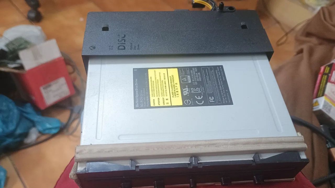 DRIVE BLU-RAY COMPLETO XBOX ONE S PERFEITO COMPLETO. FUNCIONANDO.. - Foto 4