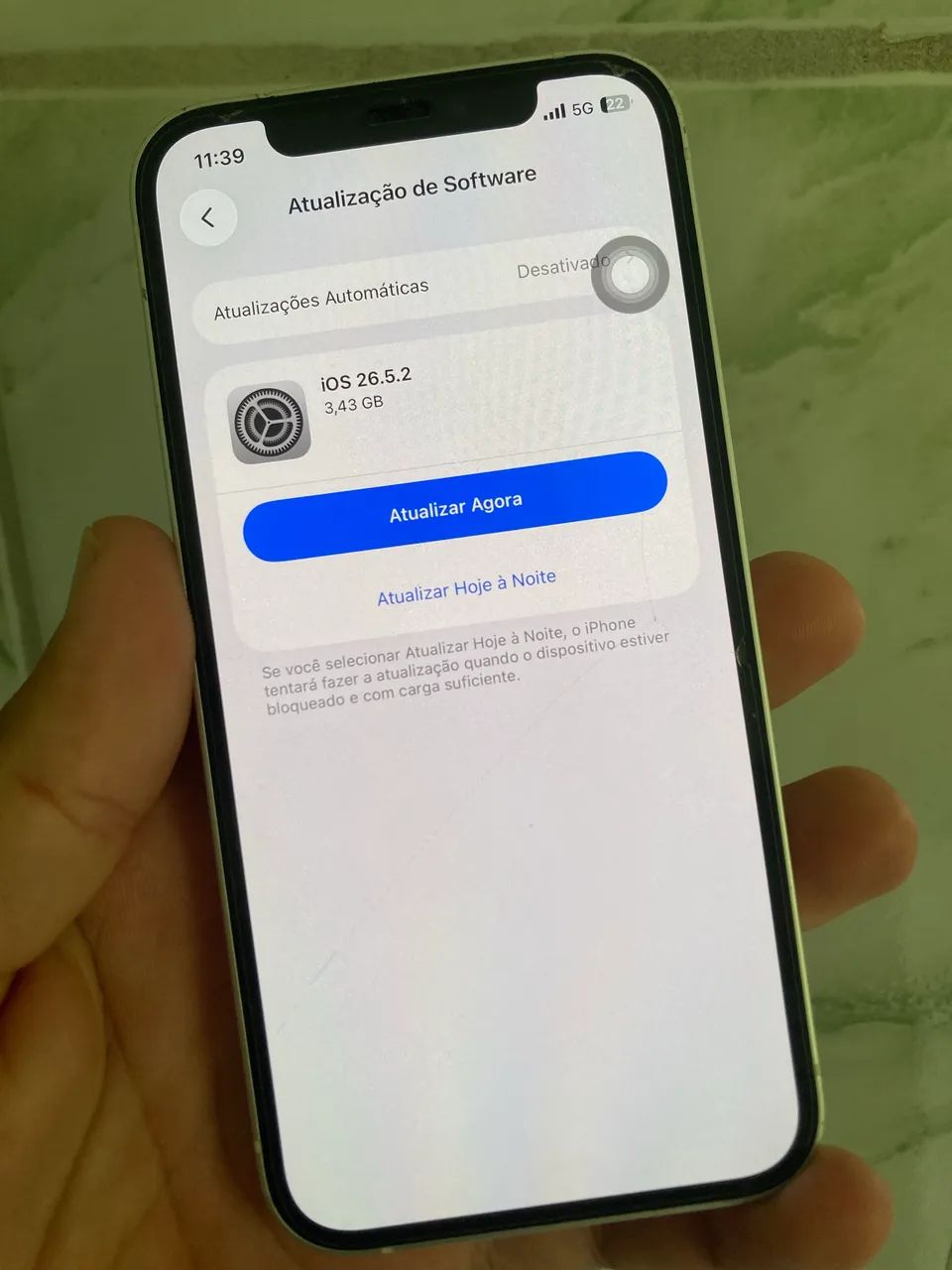 iPhone 12 branco 64gb
