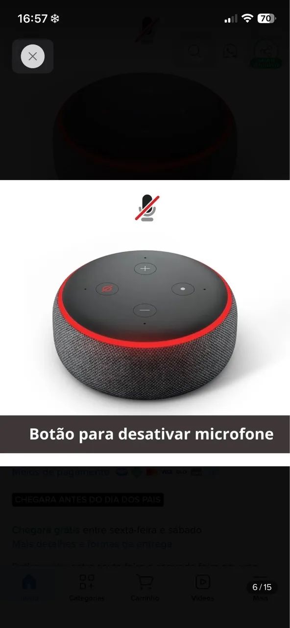 Alexa echo dot 3 - Foto 4