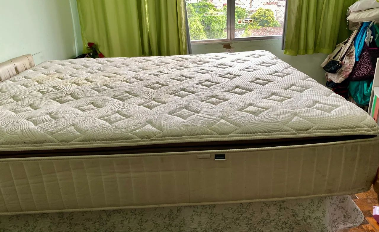 Colchão Queen Kingsdown Platinum Eurocolchões - Pouco Usado - Foto 3