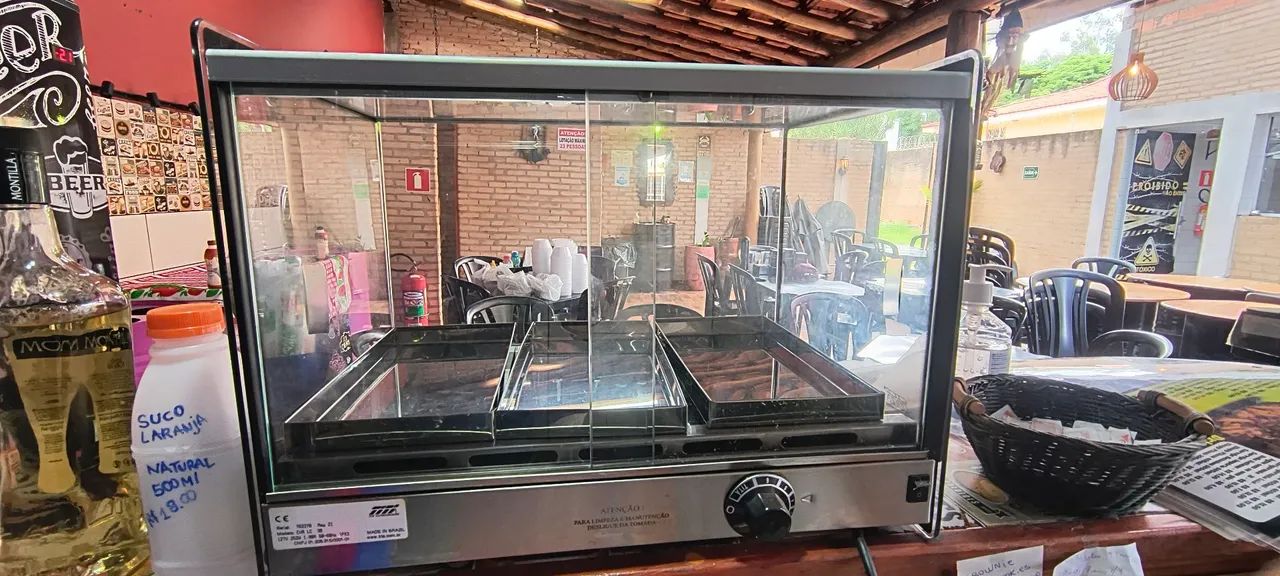 Estufa de Salgado moderna com Led Titan aço inox - Foto 2