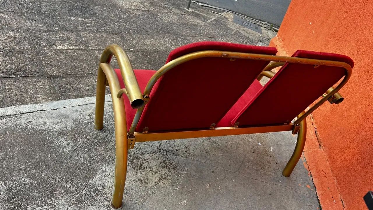 Sofá namoradeira vintage parcelamento em até 12× - Foto 4
