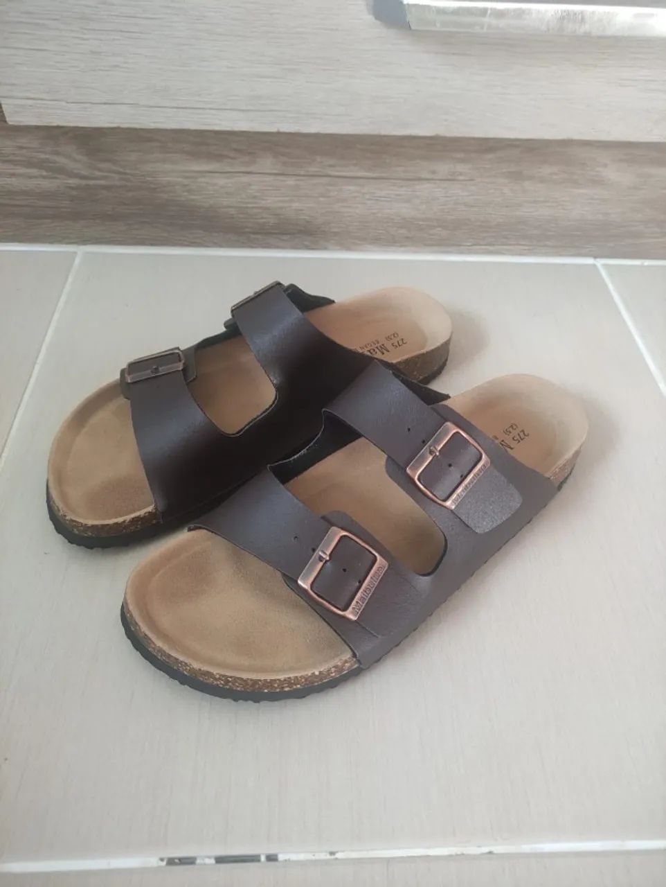 Sandalia Birken Maibulum Marrom - tam 42/43