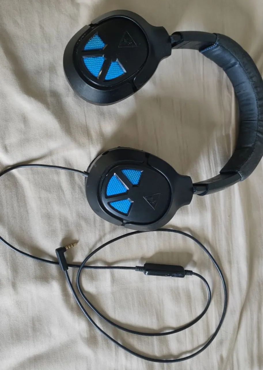 headset turtle beach recon 150 sem microfone para pc e ps4