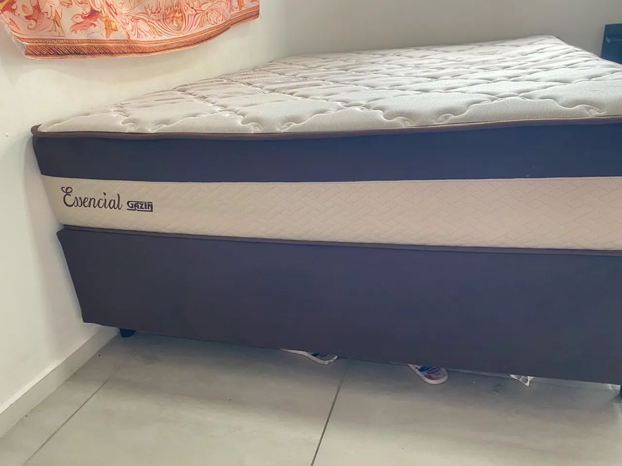 Cama Box + Colchão Gazin Essencial - Foto 2