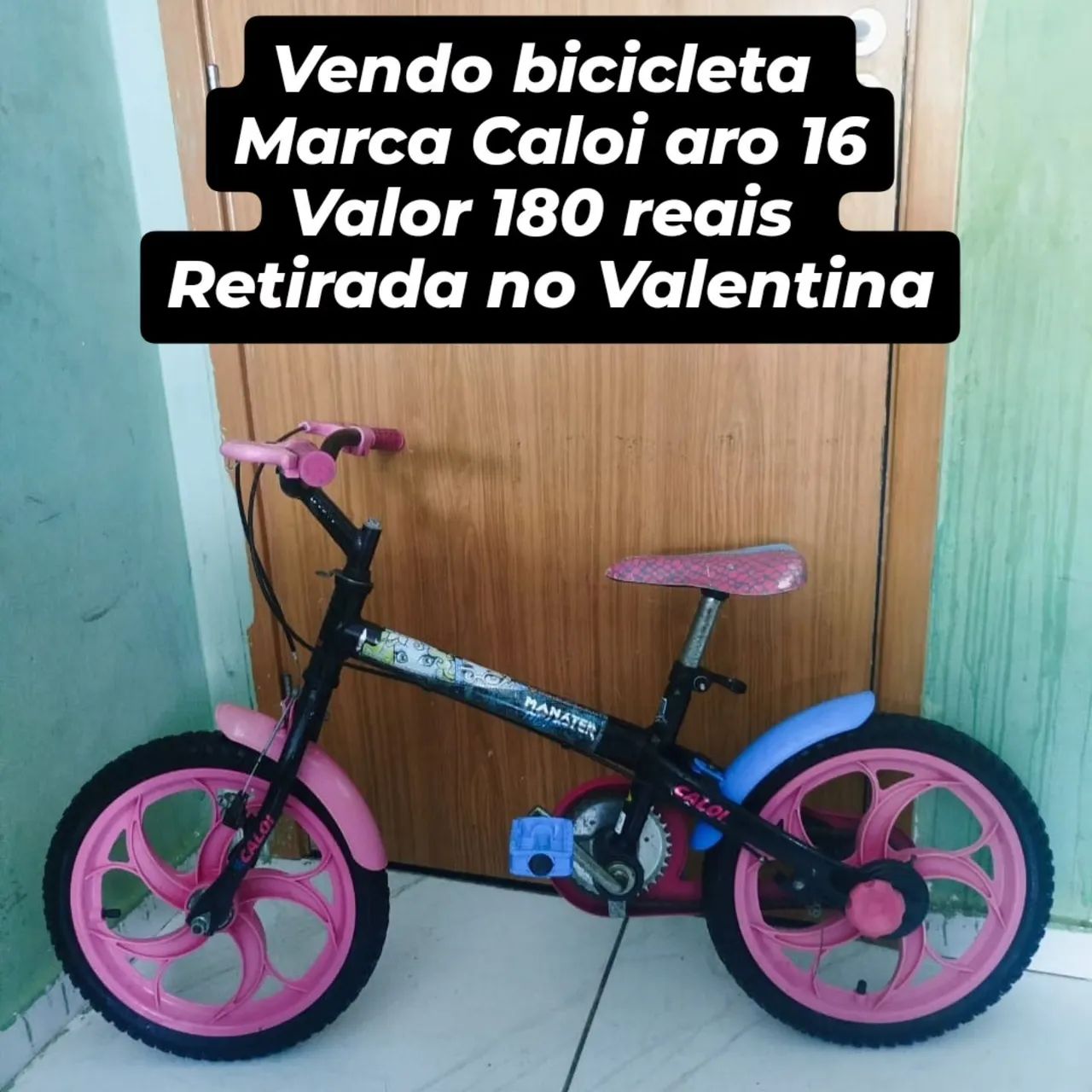 Bicicleta da marca Caloi aro 16 - Foto 3