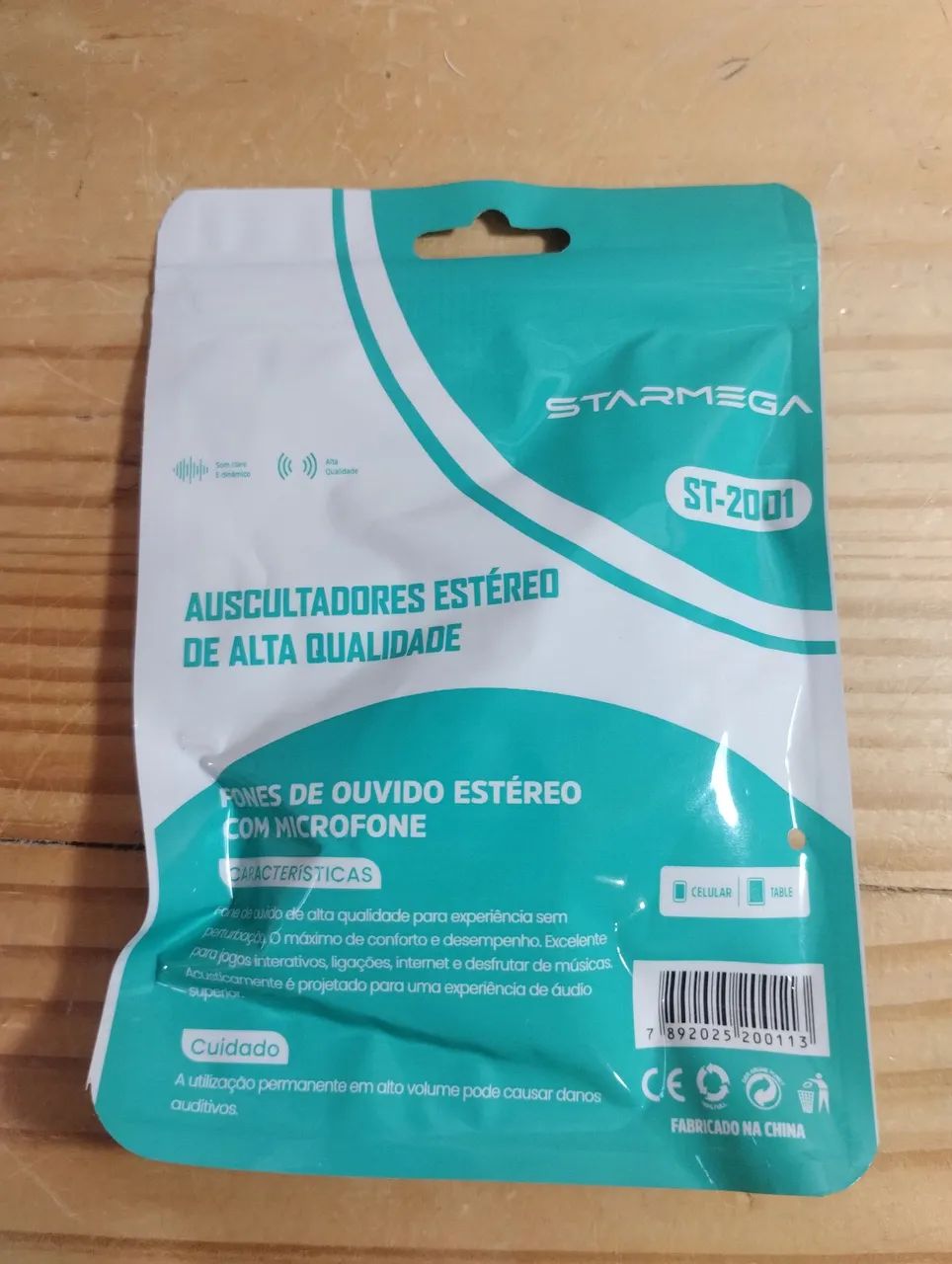 Fone de ouvido com microfone - Foto 2