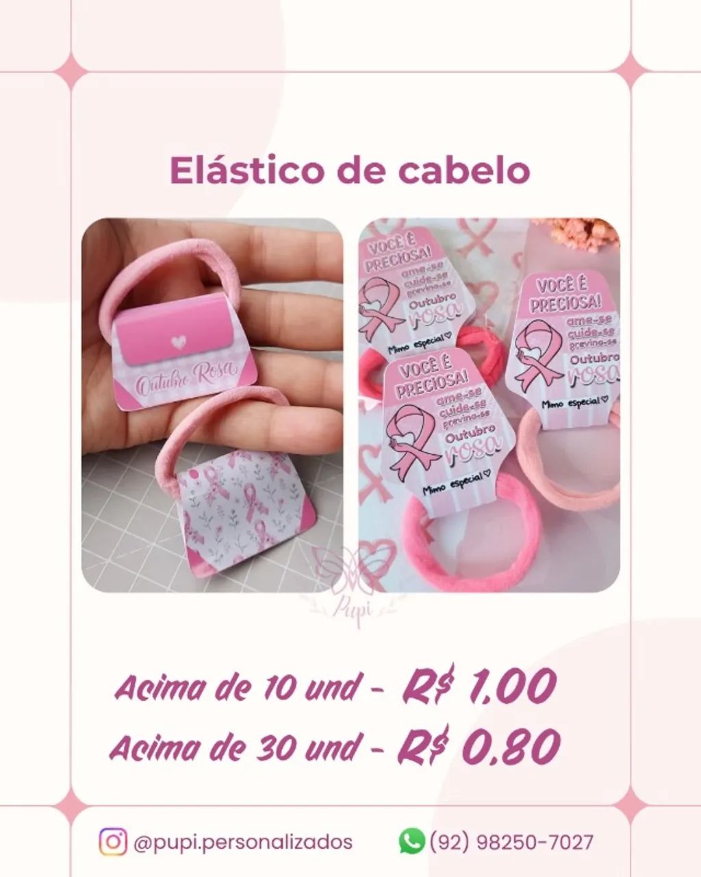 Mimos outubro rosa - Foto 3