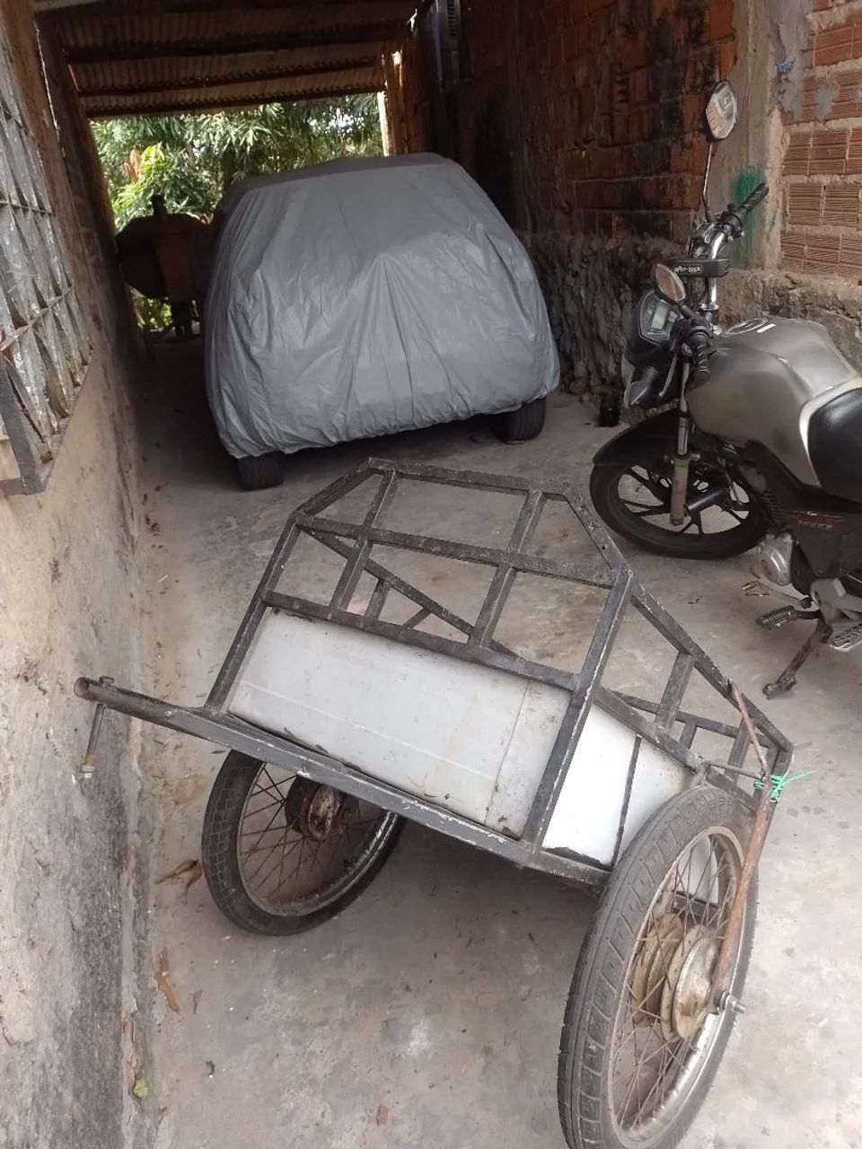 Carrocinha pra moto 