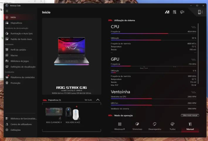 Notebook Asus Rog Strix i9 RTX 5060 - Foto 5