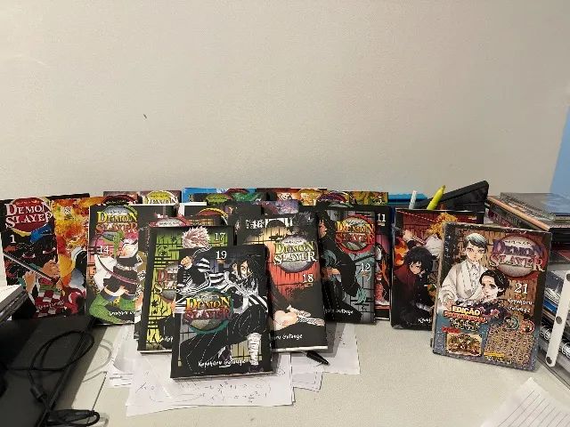 Coleção mangás