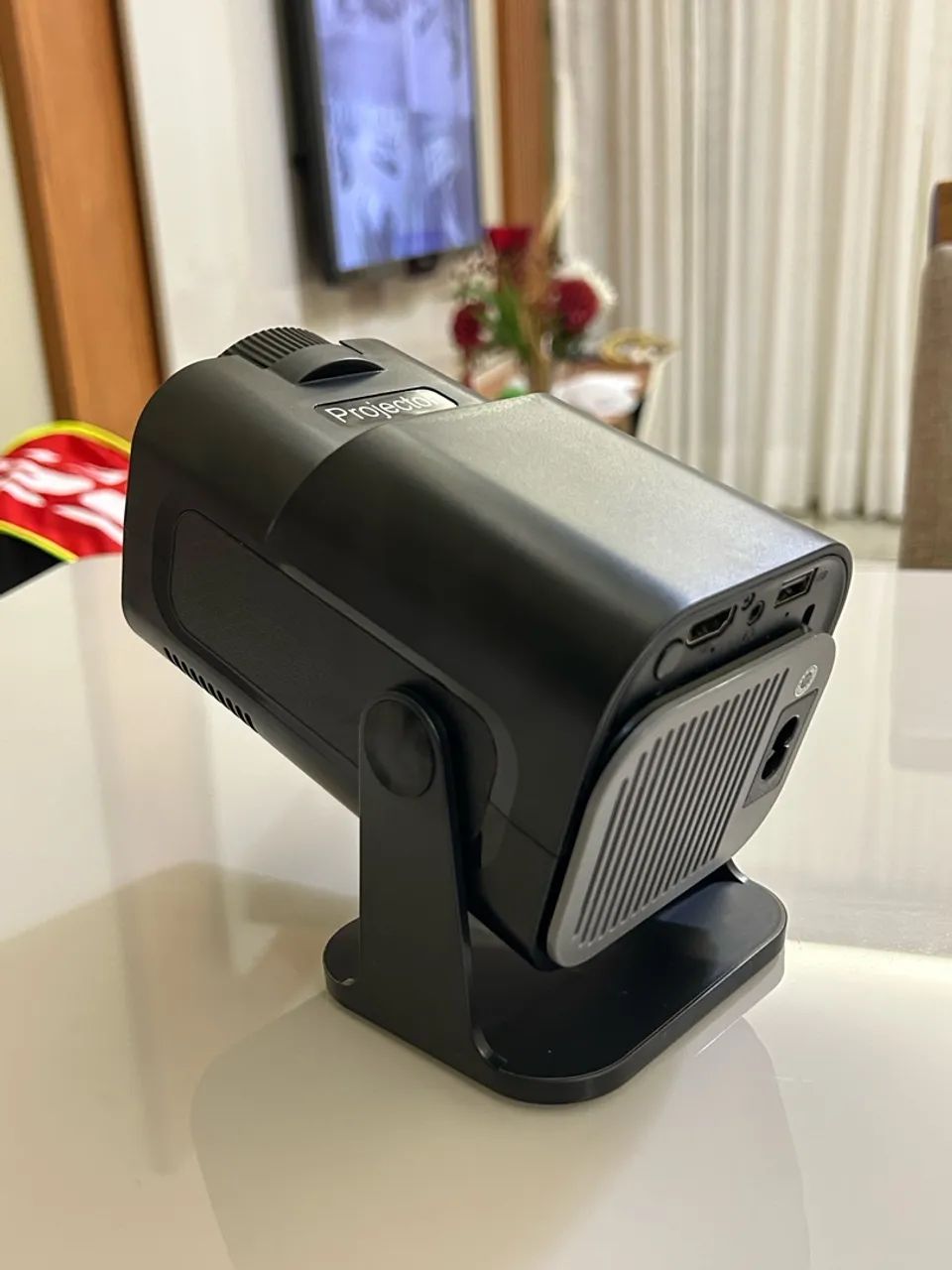 PROJETOR HY320 SMART 4K COMPLETO - Foto 2
