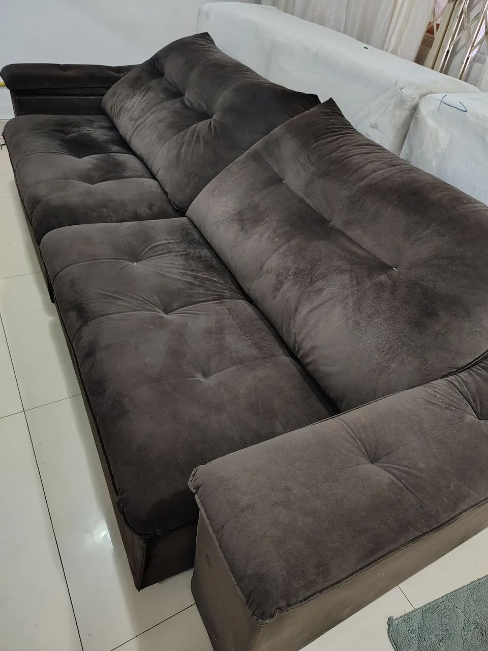 Sofá Retrátil 2,95mt - Superconfortável e Espaçoso! - Foto 2