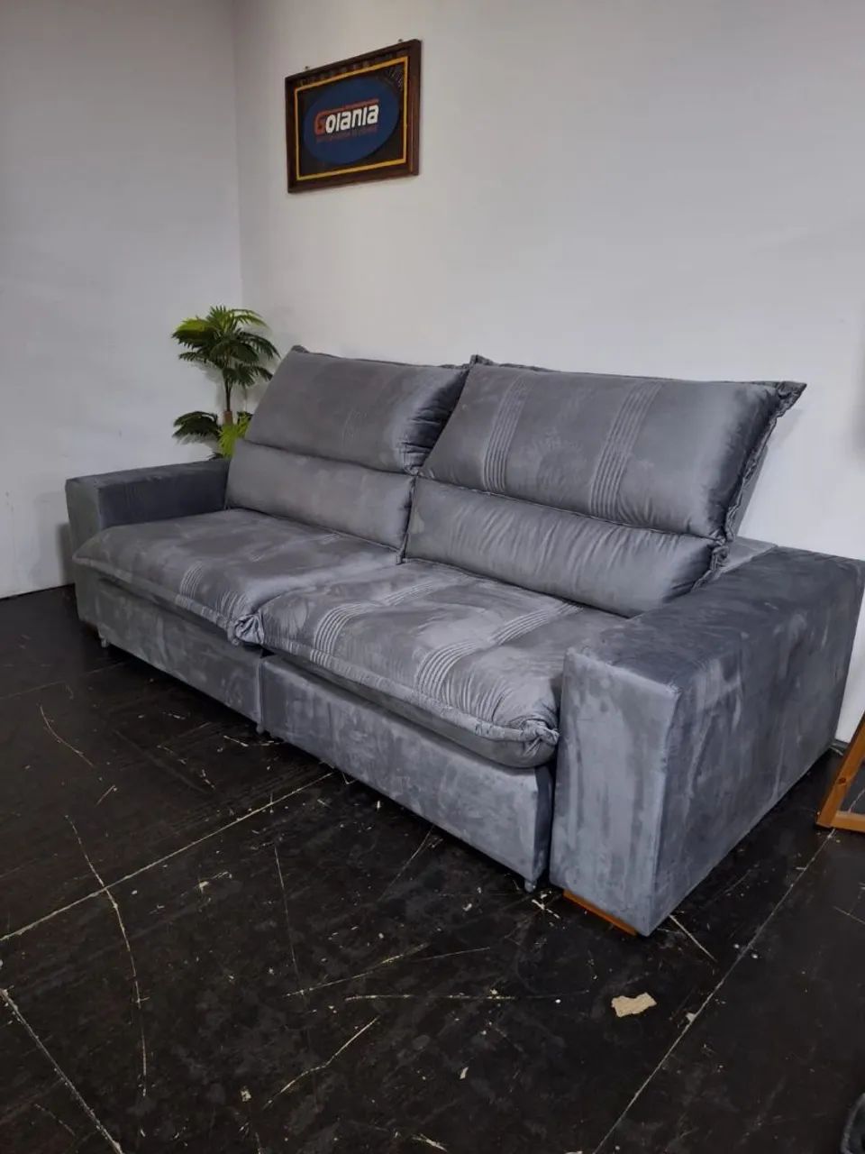 Sofá Retrátil e Reclinável Tamanho 290x180cm