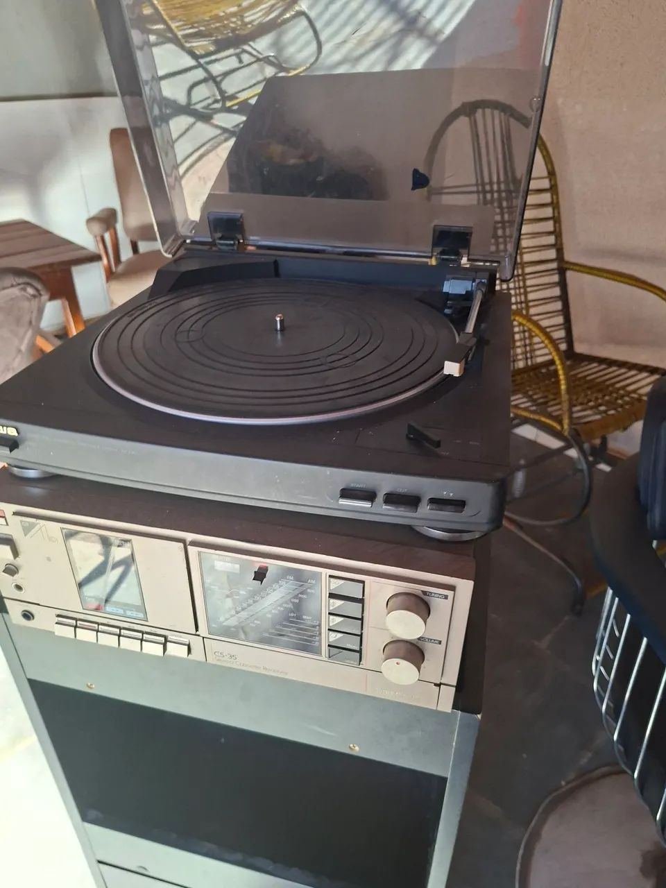 RECEIVER Gradiente e toca disco Aiwa retro - Foto 2