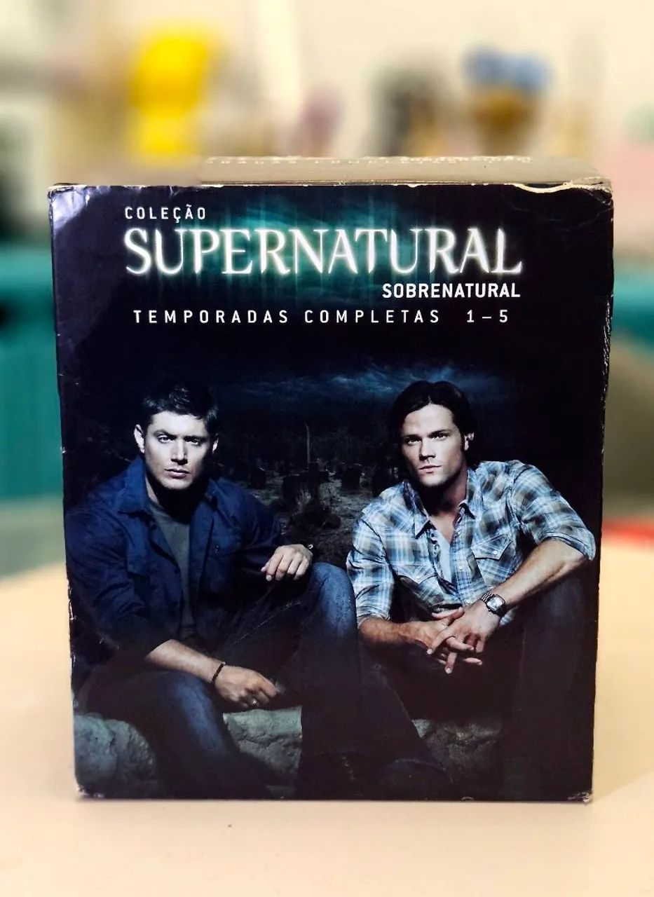Box Supernatural completo - 1 a 5 Temporada