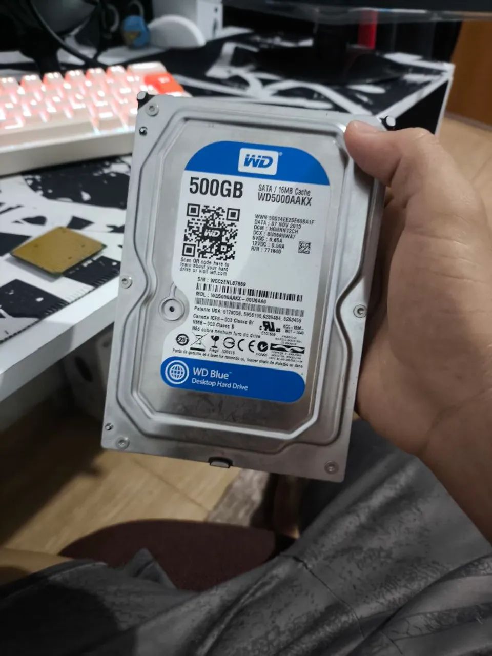 HD SATA 500G 