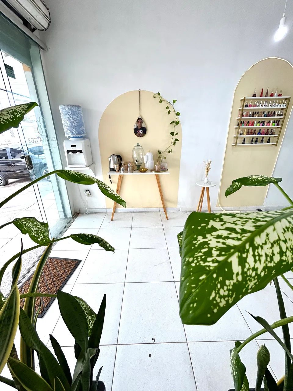 Divisão de studio de beleza 