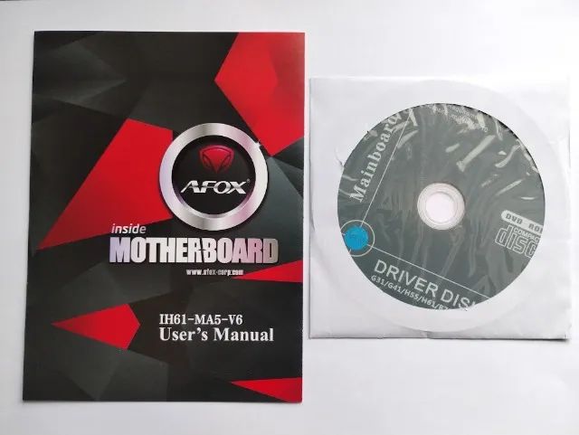 Manual E Cd Placa Mãe Afox H61