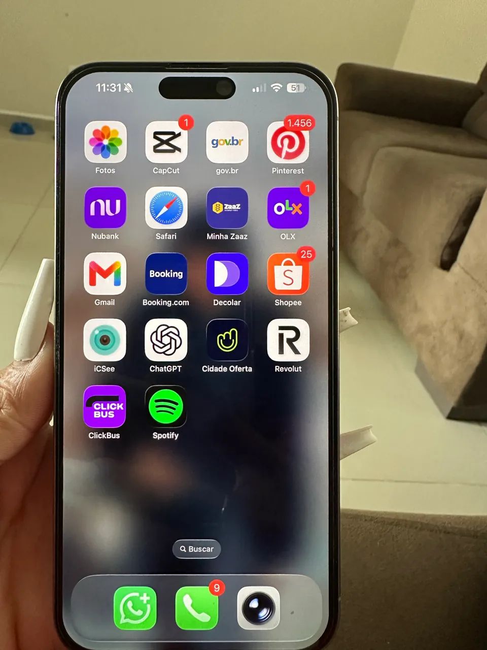 iPhone 15 pro max 256 primeiro dono  - Foto 5
