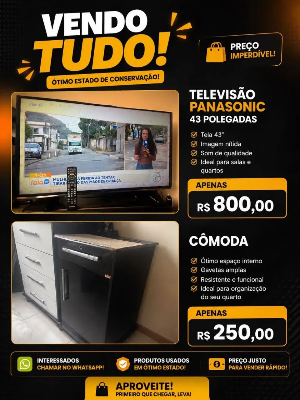 TV Panasonic 43 polegadas  - Foto 2