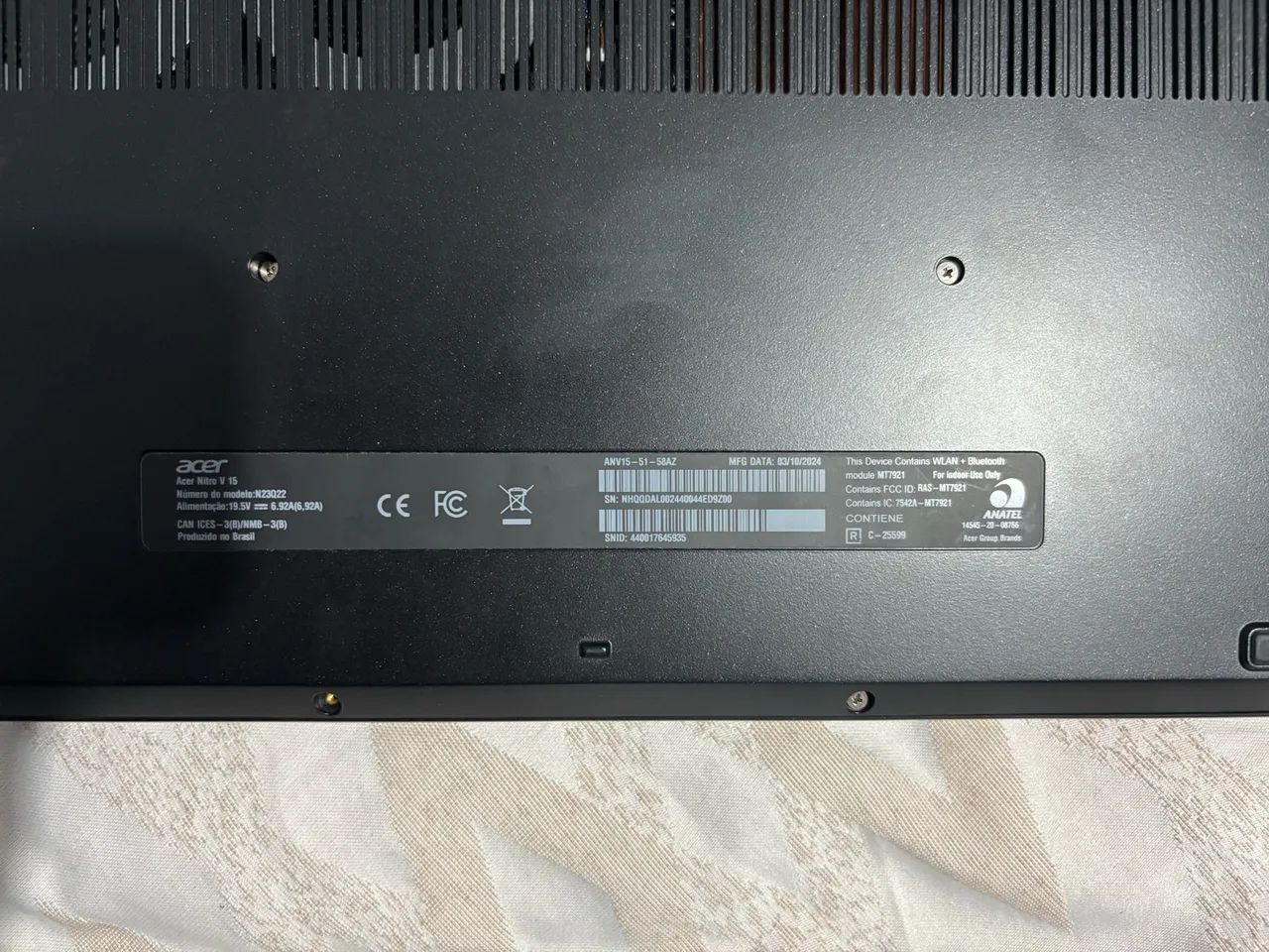 NOTEBOOK GAMER ACER NITRO V15  - Foto 2