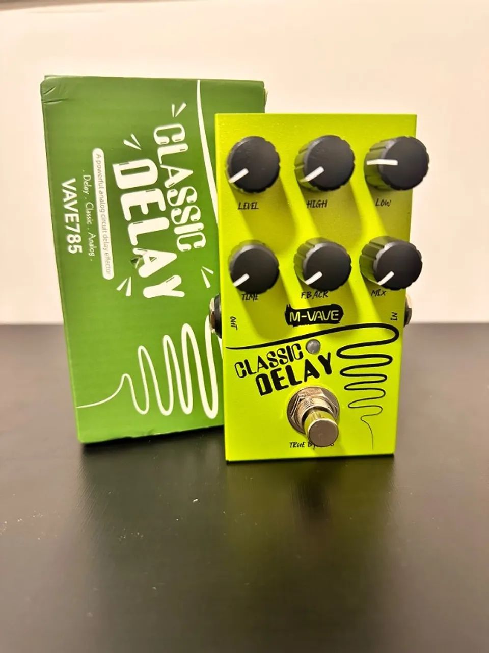 Pedal Mvave Classic delay ( nunca usado ) 