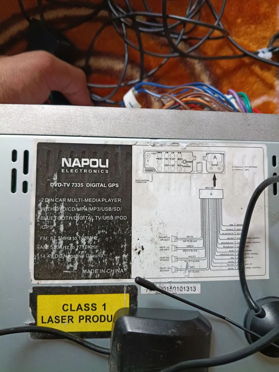 Multimídia Napoli completa , funcionando com todos os cabos. - Foto 5