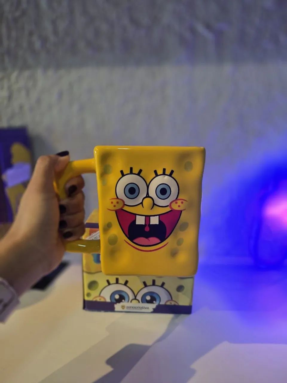 Caneca Oficial Bob Sponja  - Foto 2