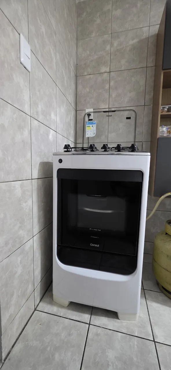 Fogão Cônsul Branco 4 bocas - 220v 