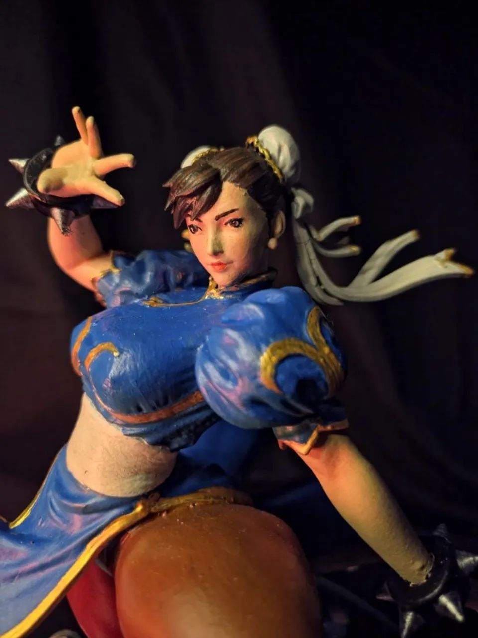 Chun-li pintada a mão 
