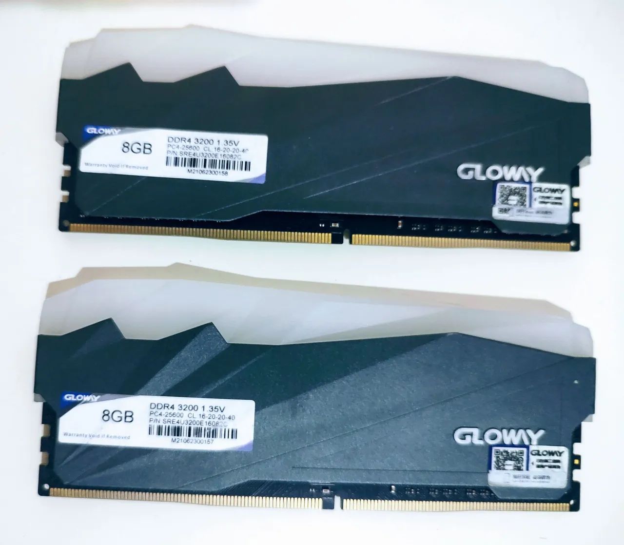 Memória Glowy 16GB DDR4 3.200 MHz RGB (2x8) - Foto 2