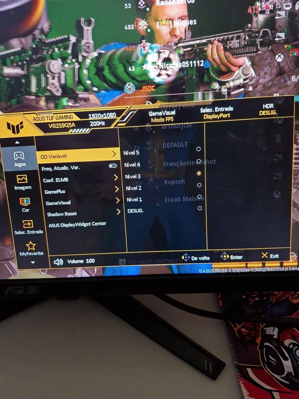 Monitor Asus 200hz 0.3ms Fast IPS419359884072069120