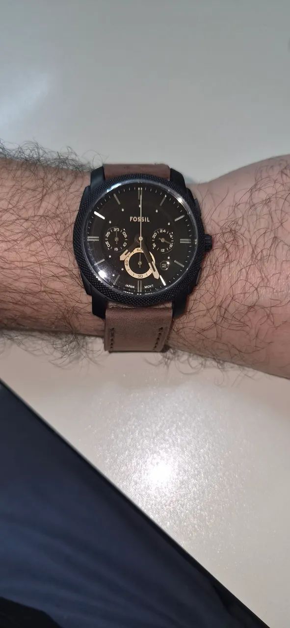 Relógio Fossil Couro