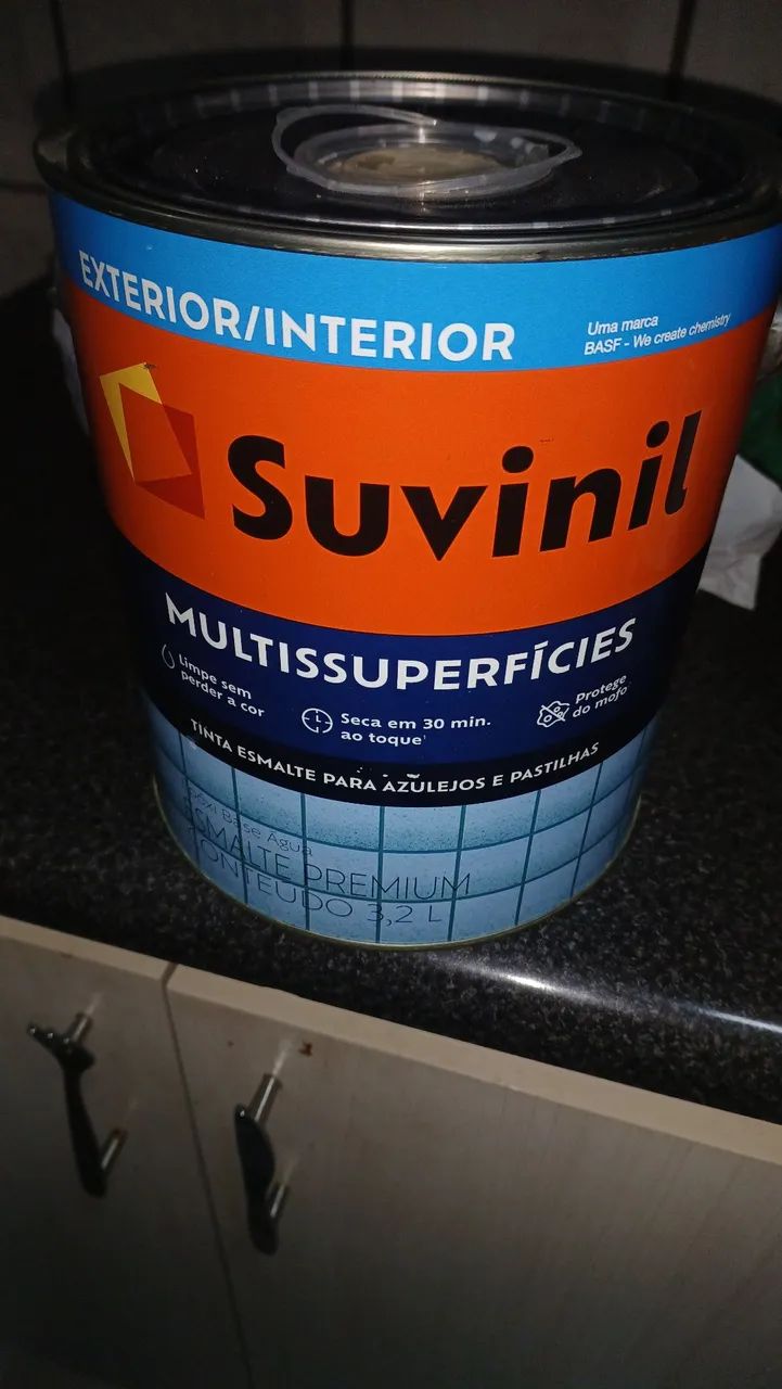 Esmalte epoxi azulejos Suvinil 