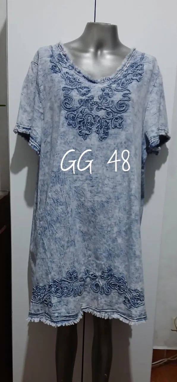 Vestido "CURTO" Tam GG até 48