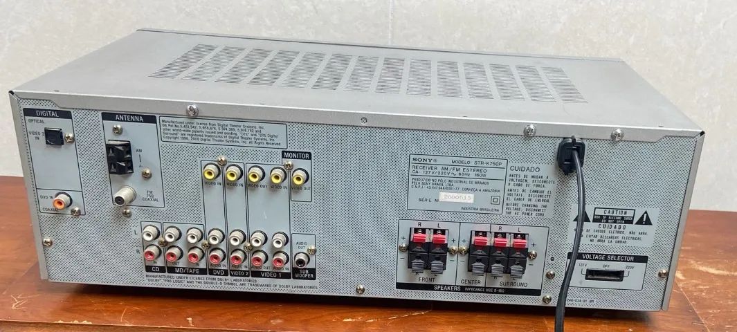 Receiver Sony Str-k42p Digital Audio Video Control Center  dv00276 - Foto 3