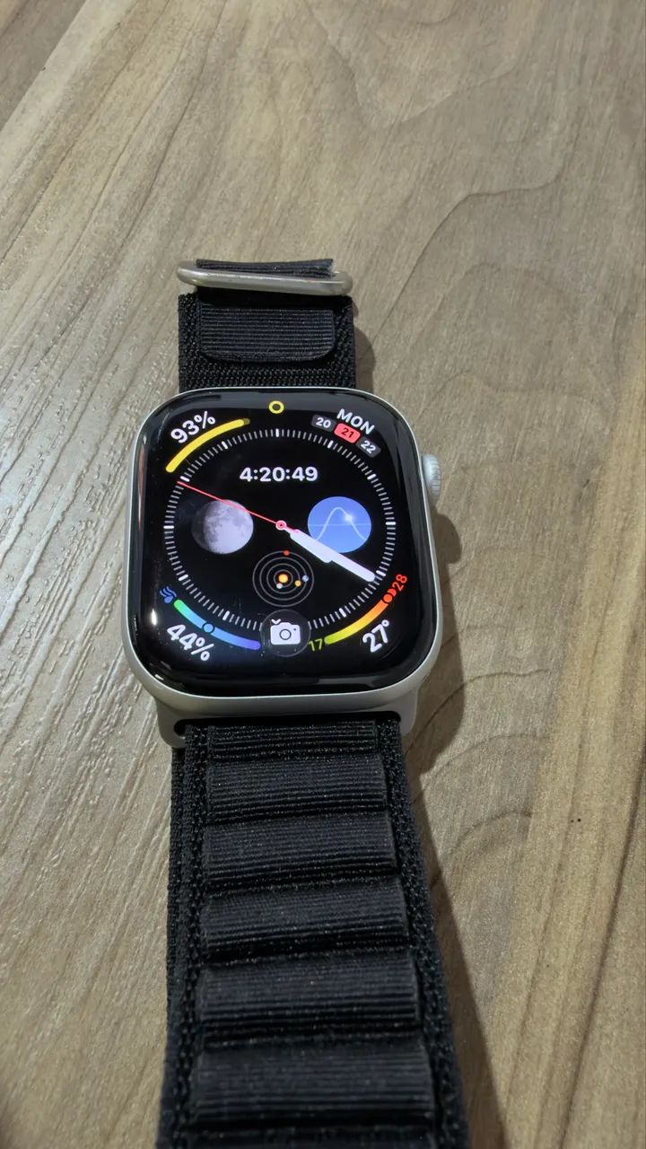 Apple Watch S10 46mm Prata GPS