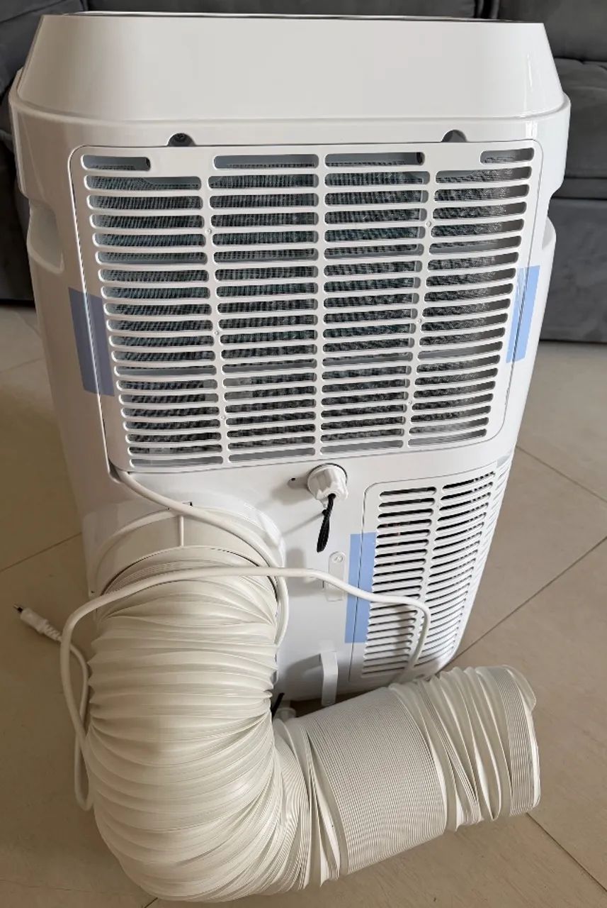 Ar condicionado portátil novo, usando uma única vez. Com manual e controle.  - Foto 4