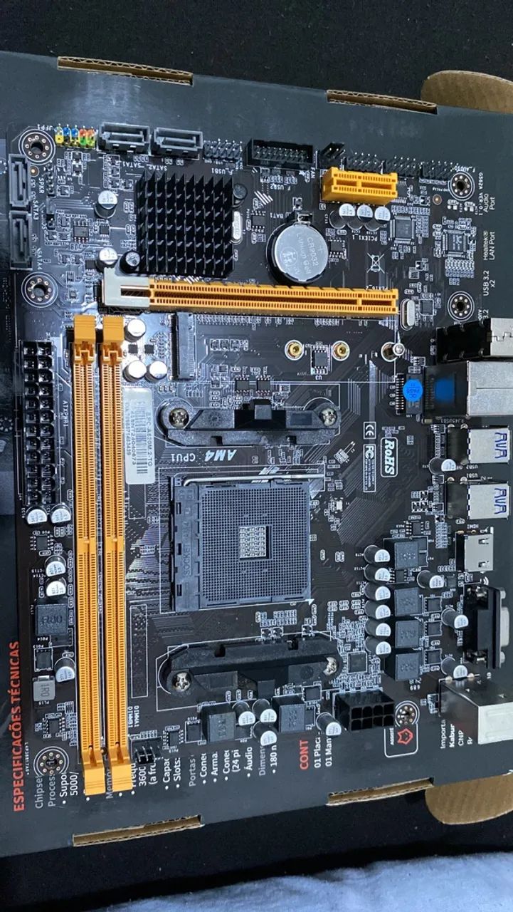 Placa mãe a520m Brazilpc  - Foto 3