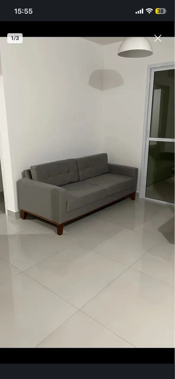 Sofá 3 Lugares NOVO