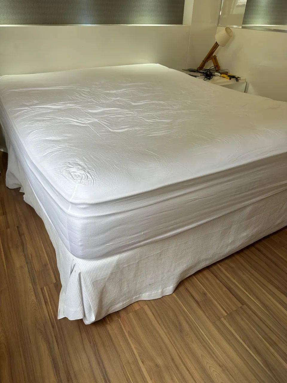 Cama Box + colchão Plutão pocket  - Foto 3