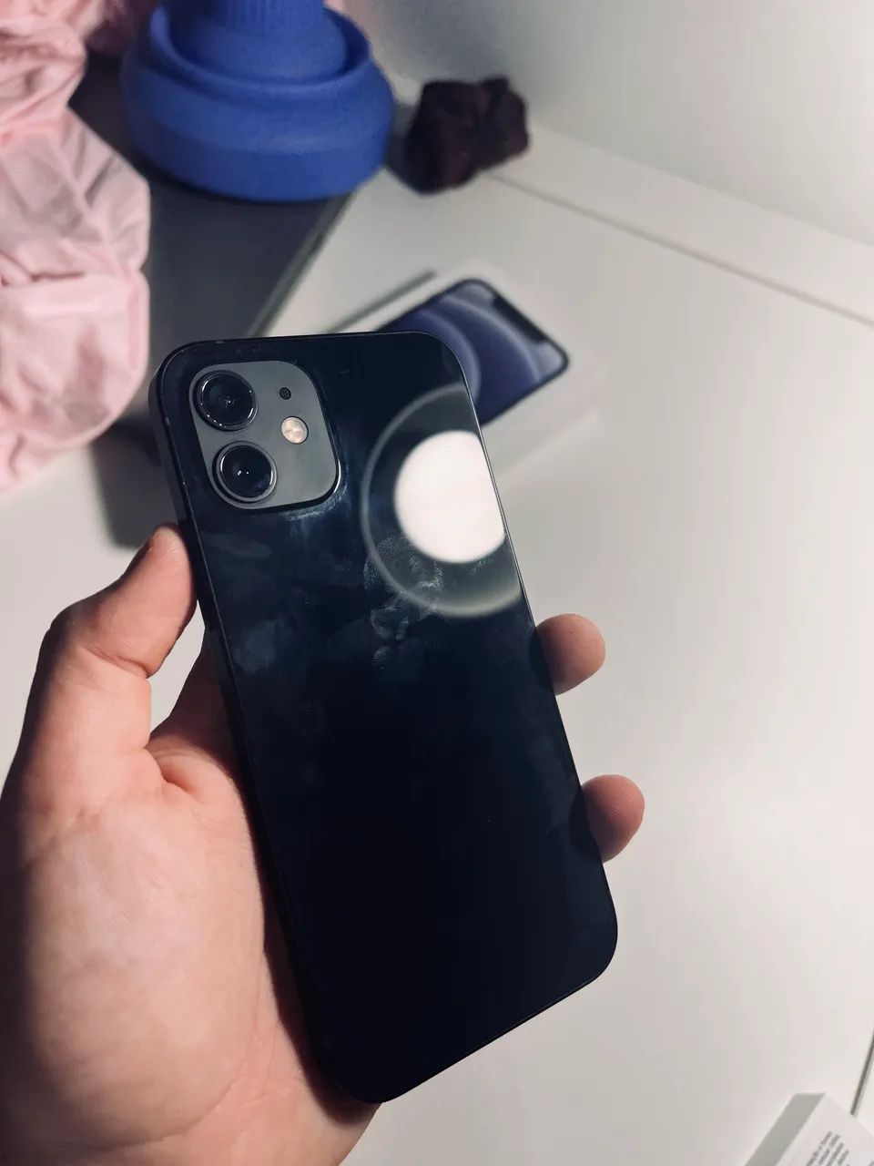 Iphone 12 128gb - impecável com caixa e nota! - Foto 4