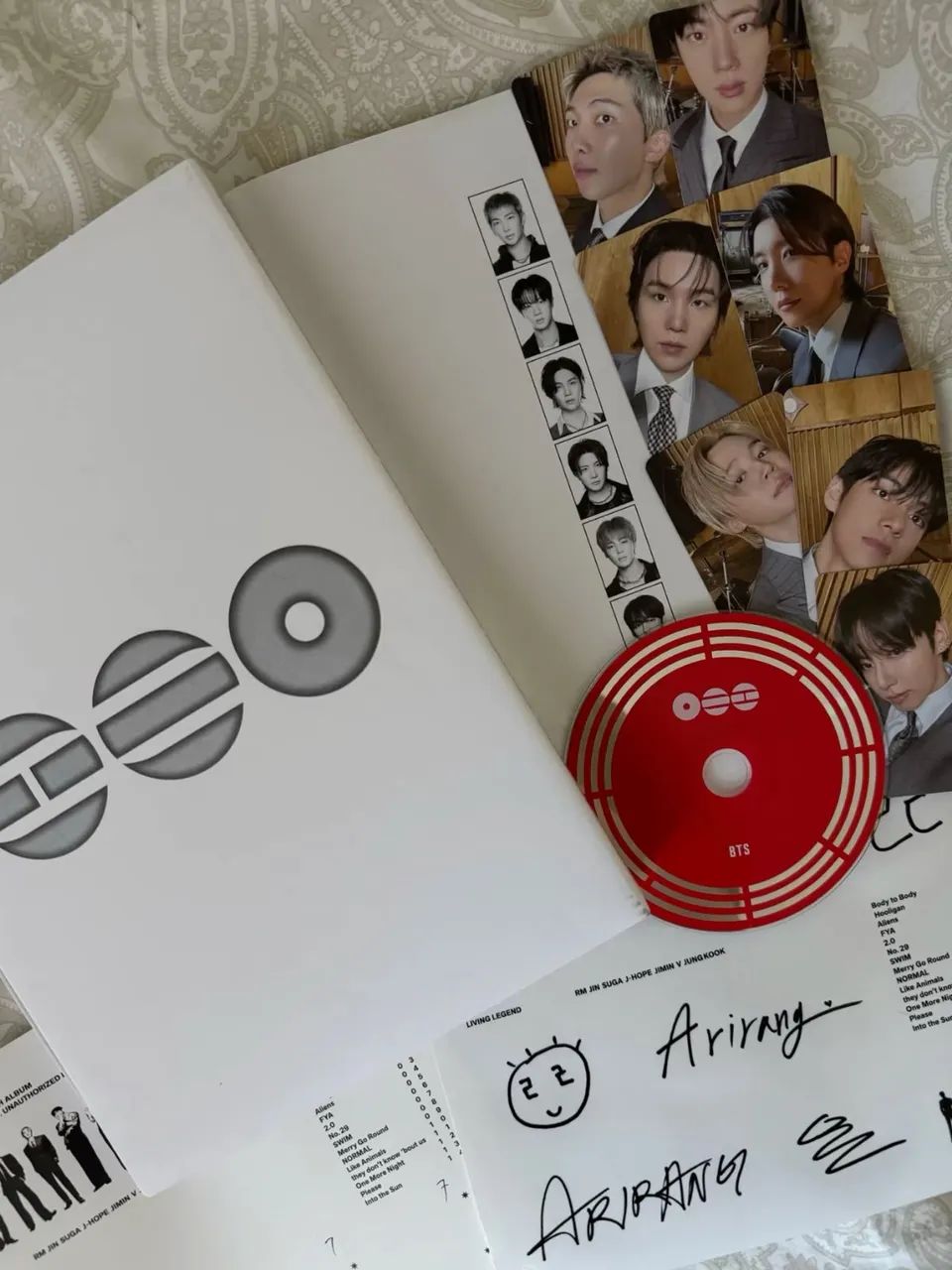 Álbum oficial BTS Arrirang 