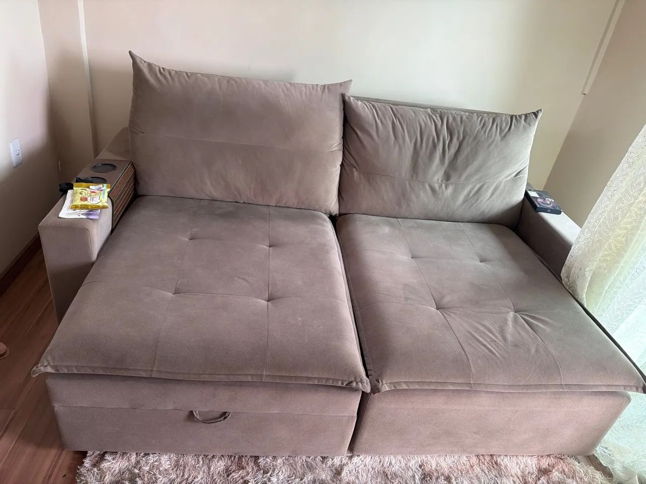 Sofa retratil 4 lugares