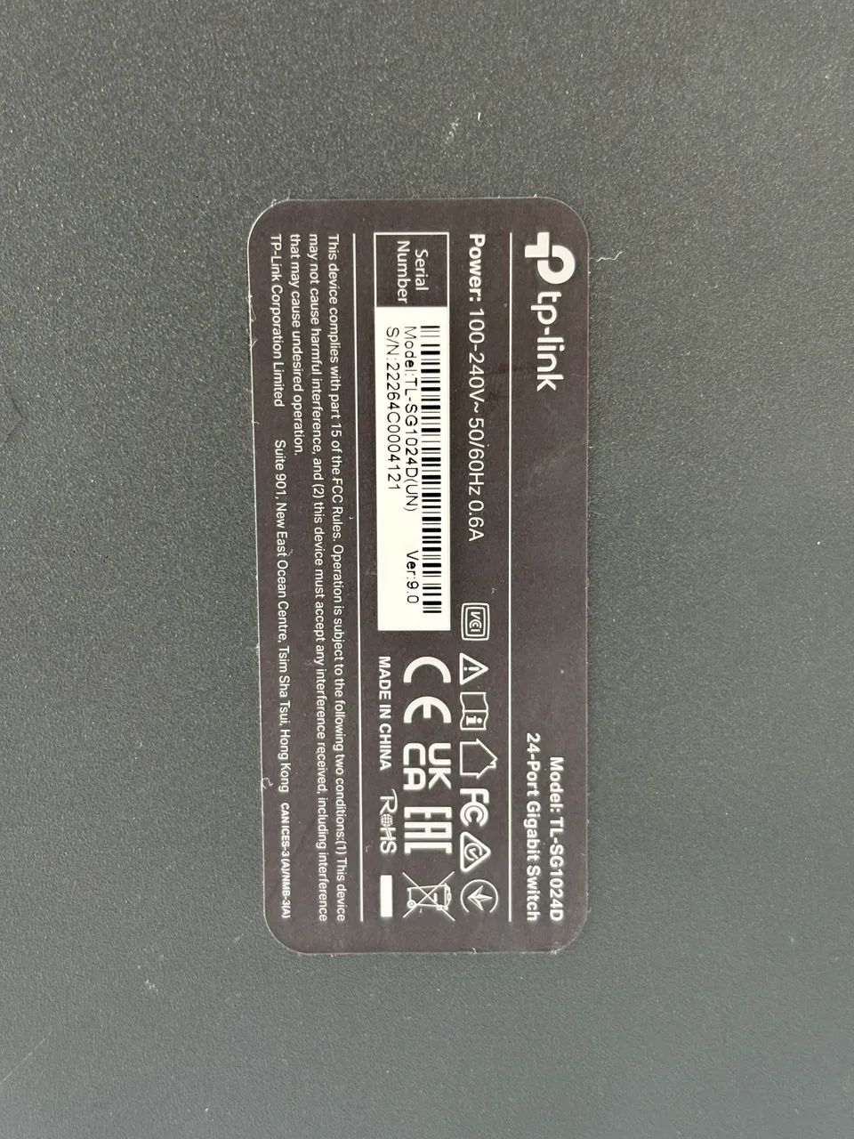 SWITCH TP LINK TL-SG1024D  - Foto 5