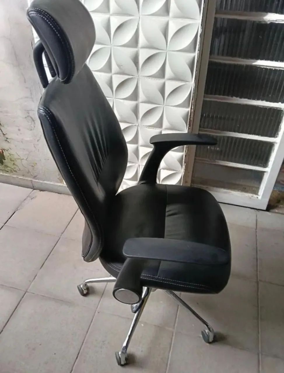 Cadeira ergonômica black - Foto 2