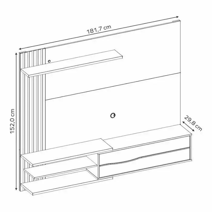 Painel para tv - Foto 2