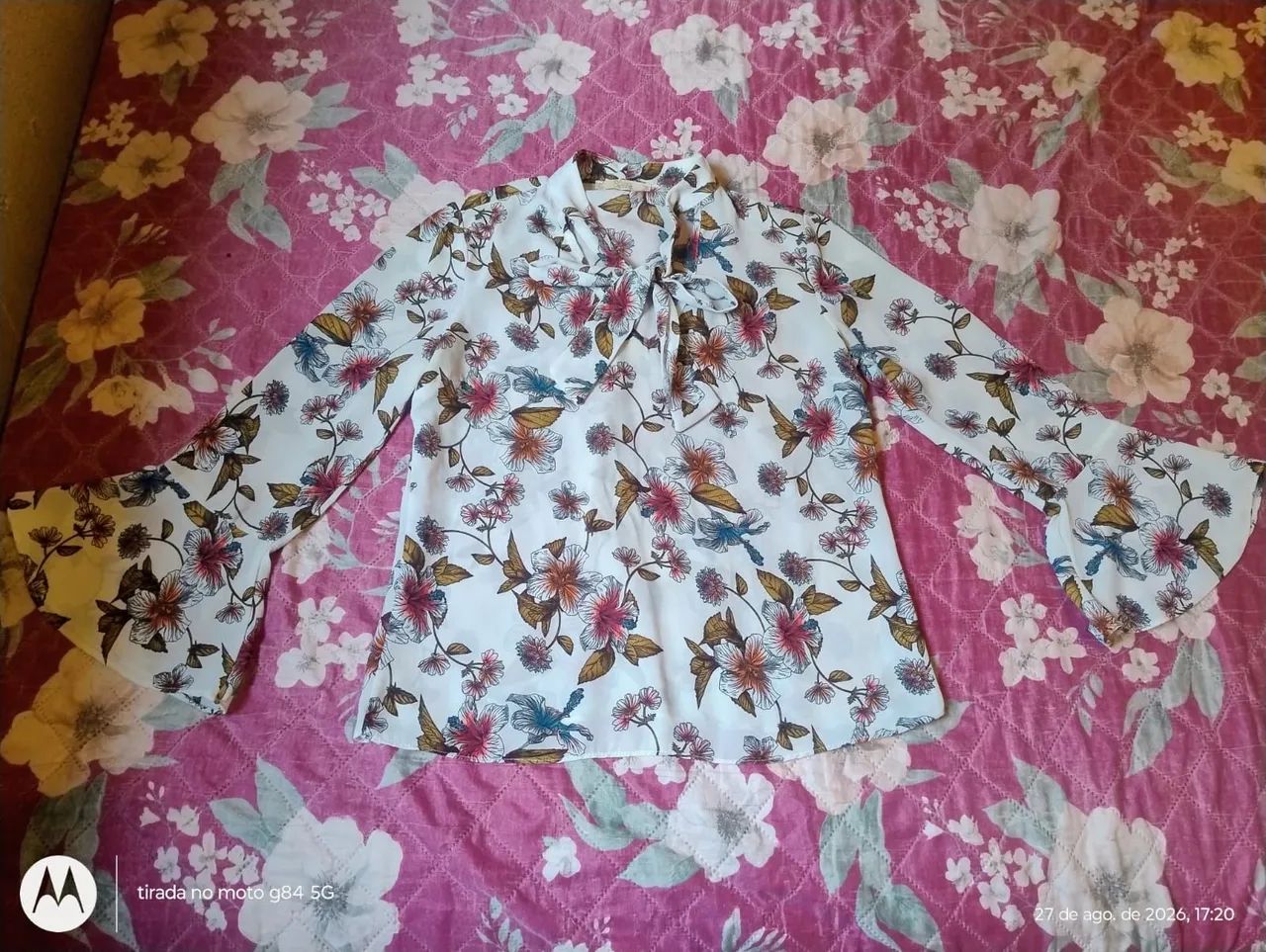Blusa social florida  - Foto 5