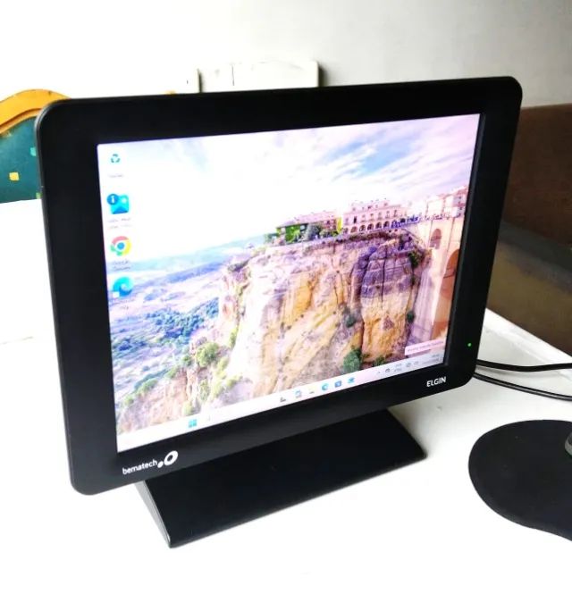 Monitor Touchscreen Bematech Elgin CM-15H 15 Polegadas (4:3) - HDMI - Preto - Usado - Foto 3